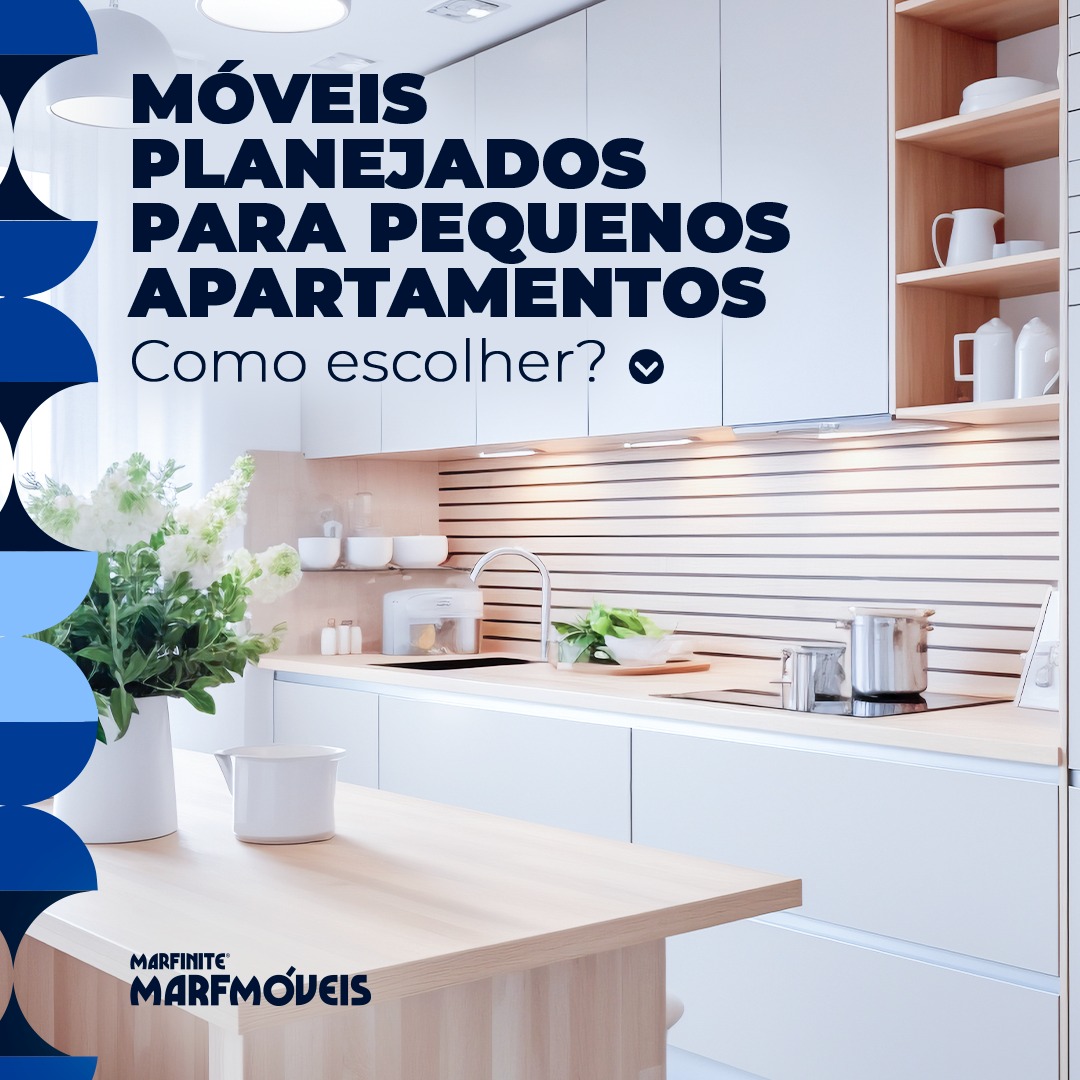 Guia completo: Como escolher móveis planejados para um apartamento pequeno 