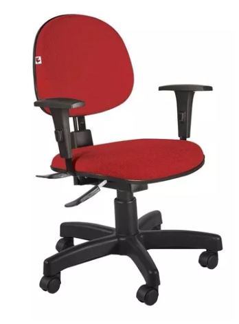 Cadeira Executiva Ergonômica NR17 Back System com Braço