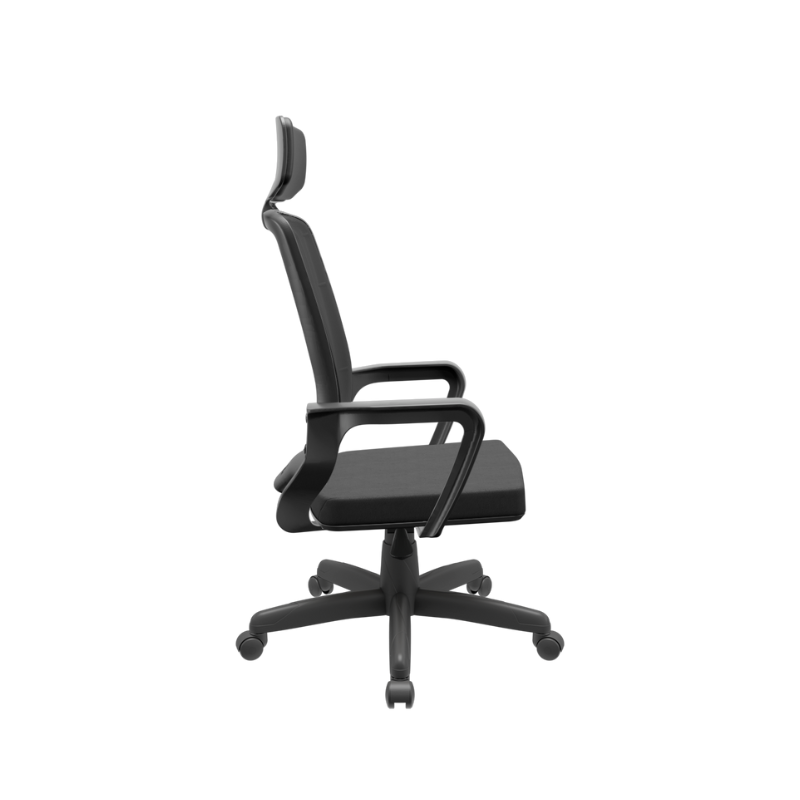 Cadeira Presidente Adrix Relax com Apoio de Cabeça - Base Standard - Plaxmetal