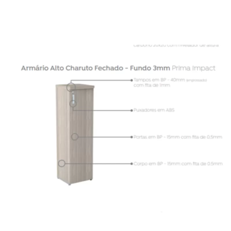 Armário Alto Charuto