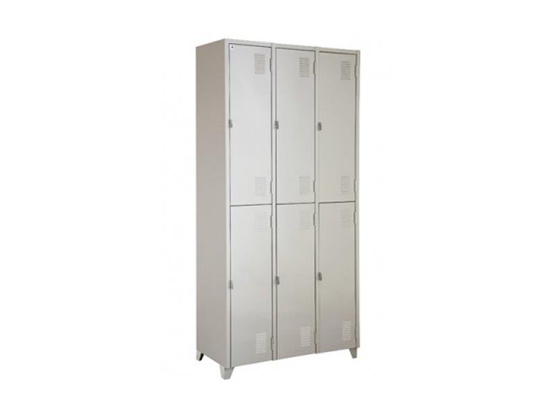Roupeiro de aço 6 portas - GRP 06