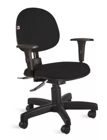 Cadeira Executiva Ergonômica NR17 Back System Com Braço