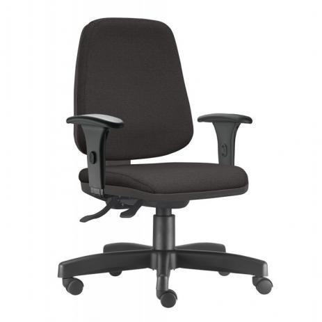 Cadeira ERGONOMICA NR17 JOB Presidente Com Braço Regulável